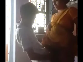 Owner Son Fucking Maid while Cooking